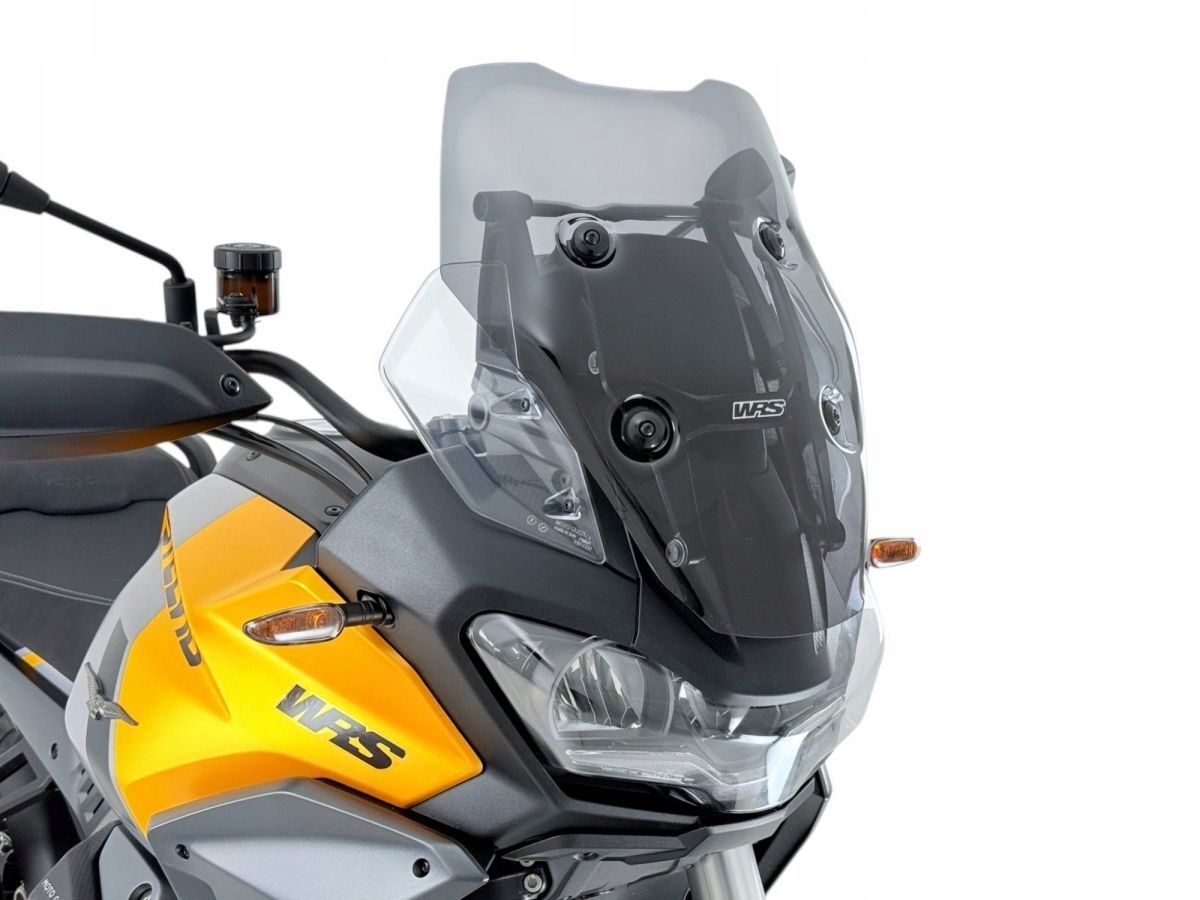 Motocyklové Sklo Wrs Sport Dark Smoke Moto Guzzi Stelvio 1000 MG006FS