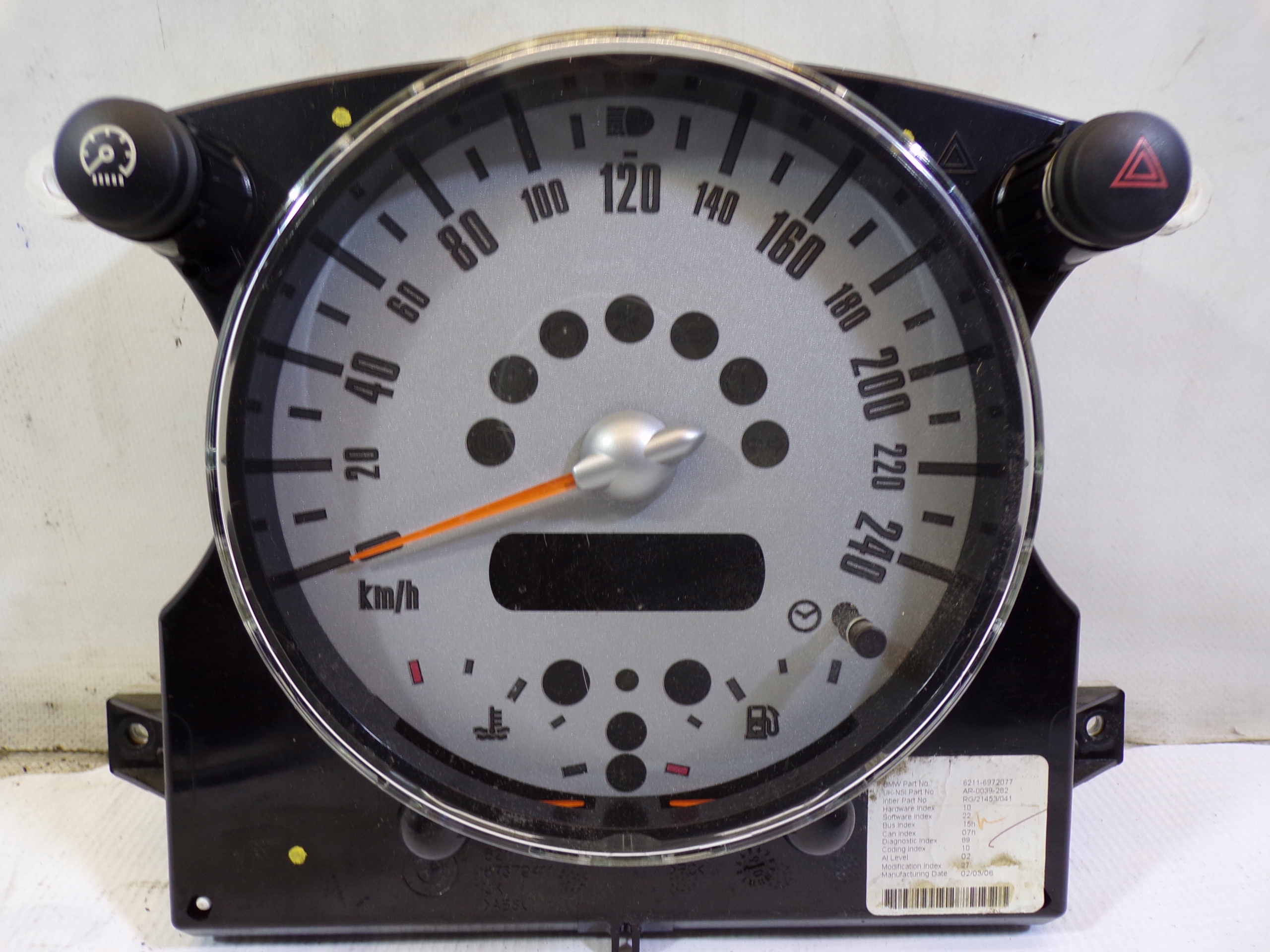 dials dials MINI COOPER R50 6211-6972077
