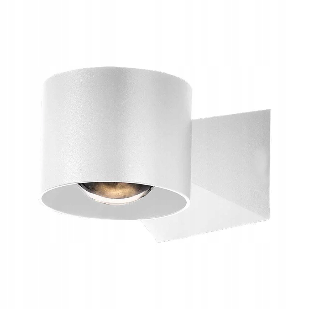 Venkovní zahradní nástěnné Led svítidlo nahoru dolů bílé kulatý 3000K V-tac