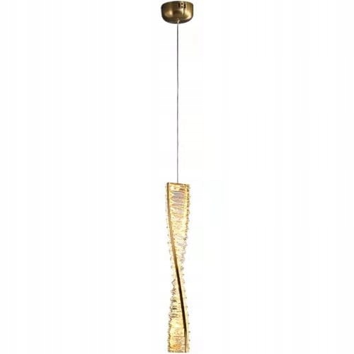 Led závesná lampa Bohemia 50 CM Iluminar 10W 3000K Zlatý kryštál IP20 230V