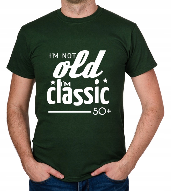 

koszulka 50+ Lat prezent