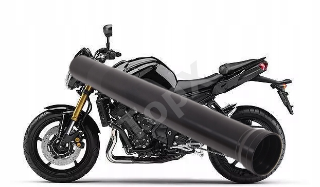 TopX Goleń Trubka laga tlumič Odpružení Yamaha FZ8 10+ 1 Ks