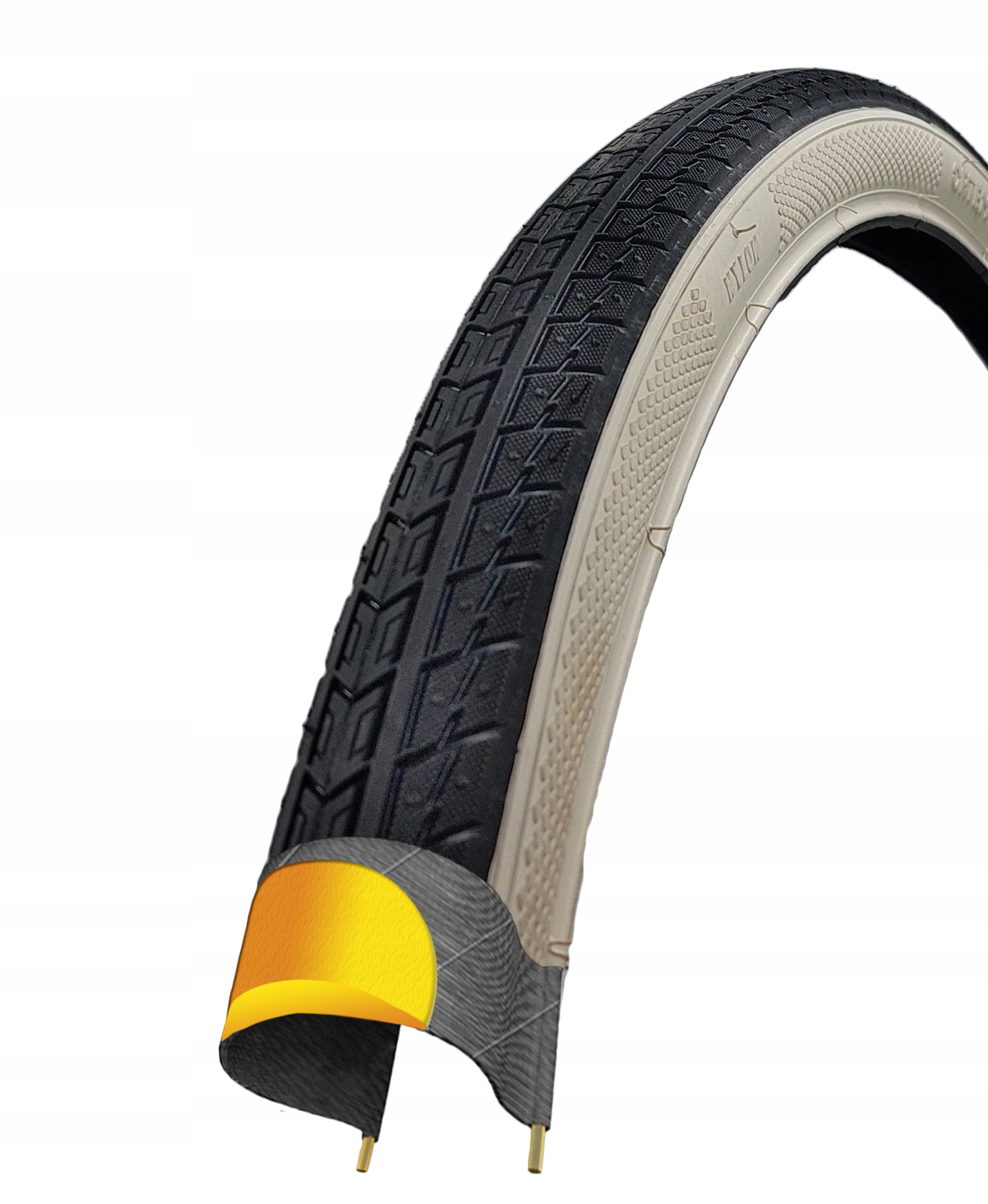 

Opona Black1 28 x 1,75 47-622 antyprzebiciowa