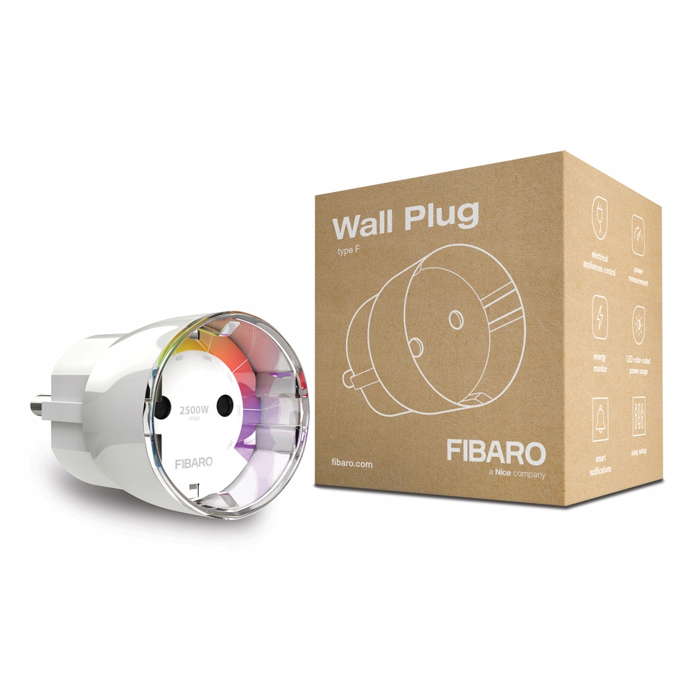 WALL PLUG FIBARO KRAKOW WTYCZKA F Rodzaj gniazdko