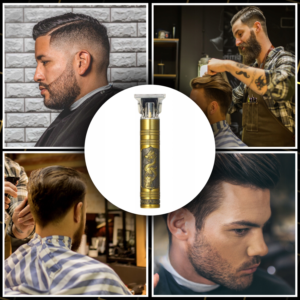 TRYMER MASZYNKA GOLARKA DO STRZYŻENIA GOLENIA BRODY WŁOSÓW ZAROSTU PREZENT Użytkowanie na mokro i sucho
