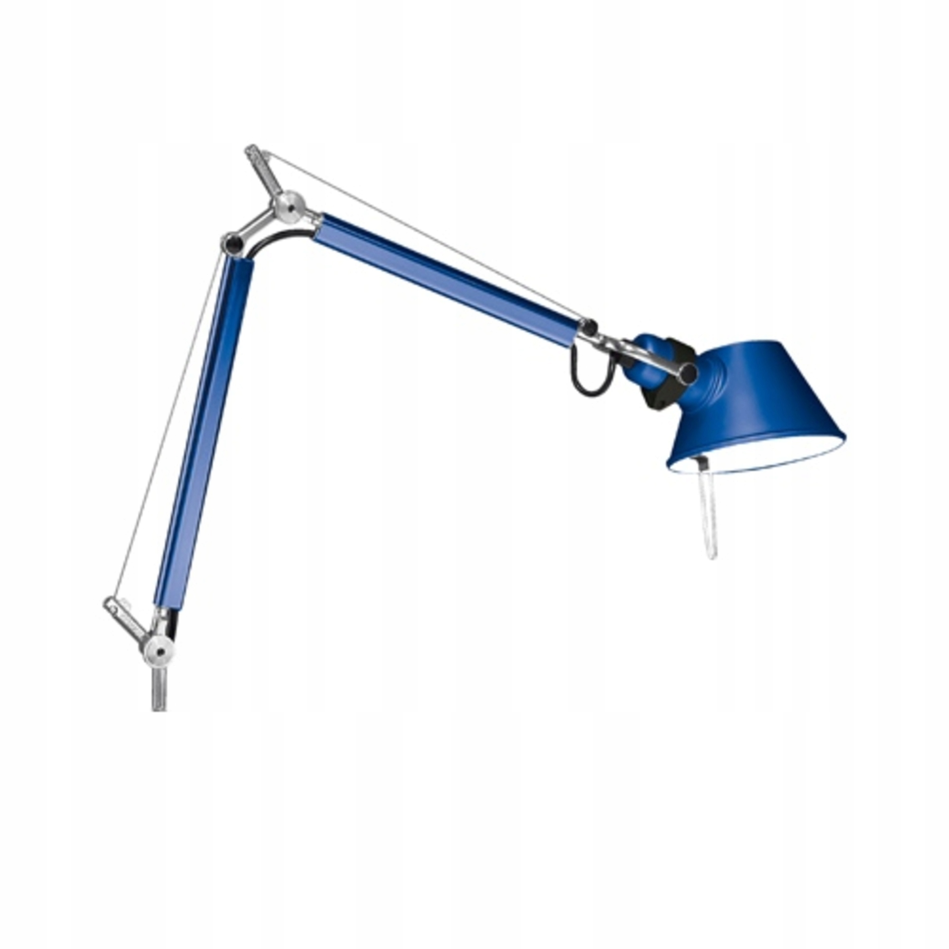 Artemide Tolomeo Micro modré žiarovkové teleso lampy bez podstavca E14