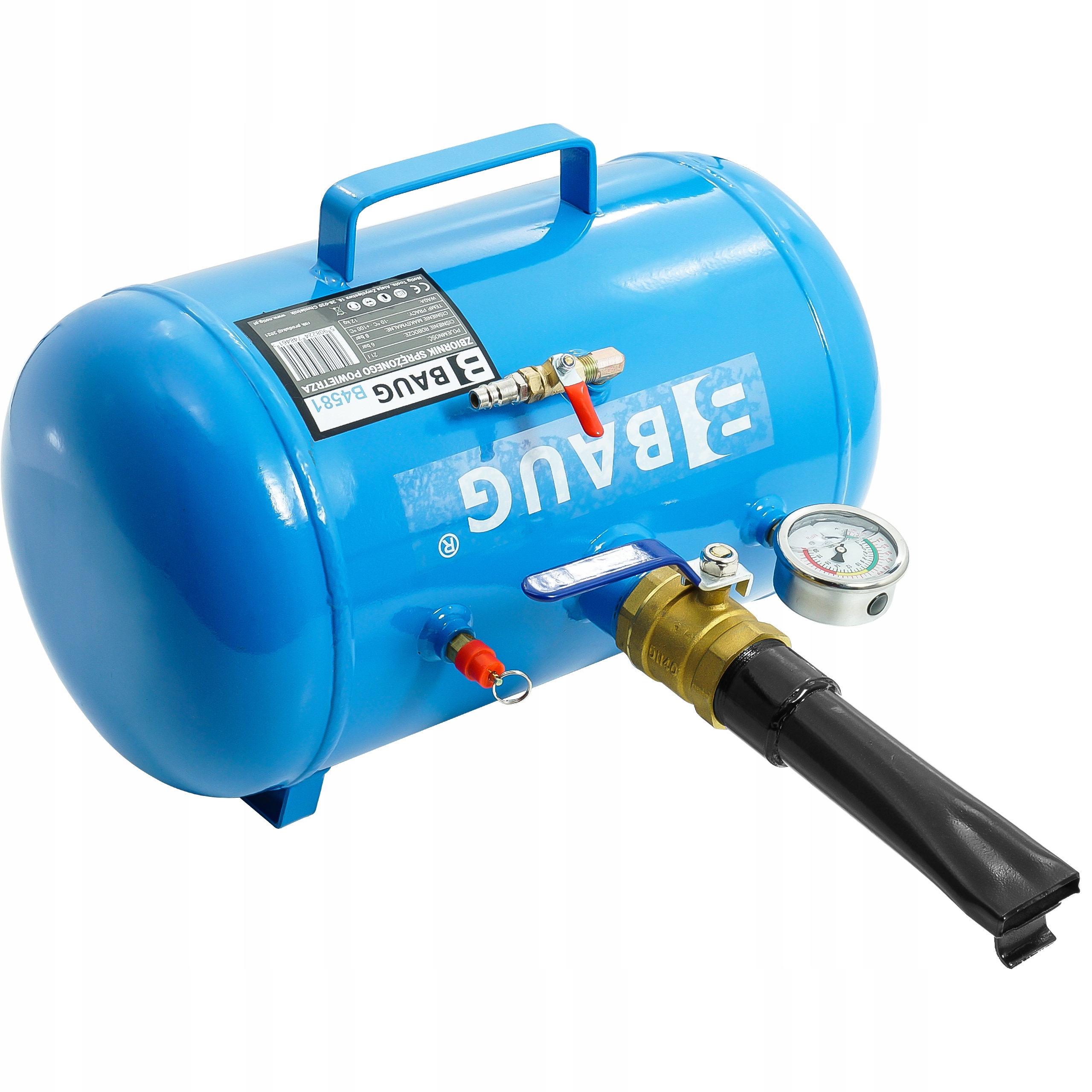 INFLATOR DO POMPOWANIA KÓŁ ZBIORNIK CIŚNIENIOWY 21 EAN (GTIN) 5908224748461