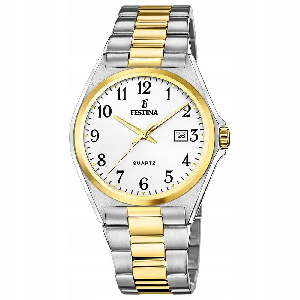 Pánské Hodinky Festina F20554-1 stříbrný náramek