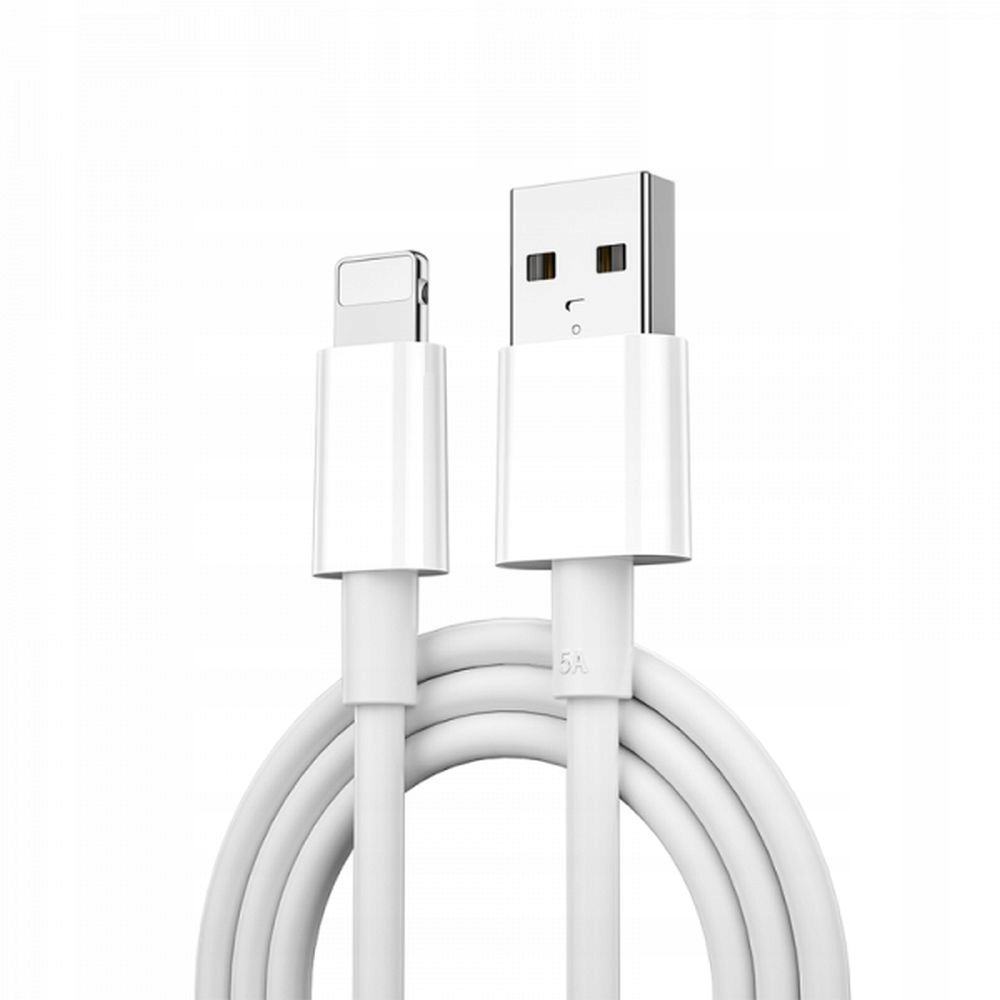WiWU Kabel Usb serii Classic Wi-C006 Usb A do Lightning 2,4A biały