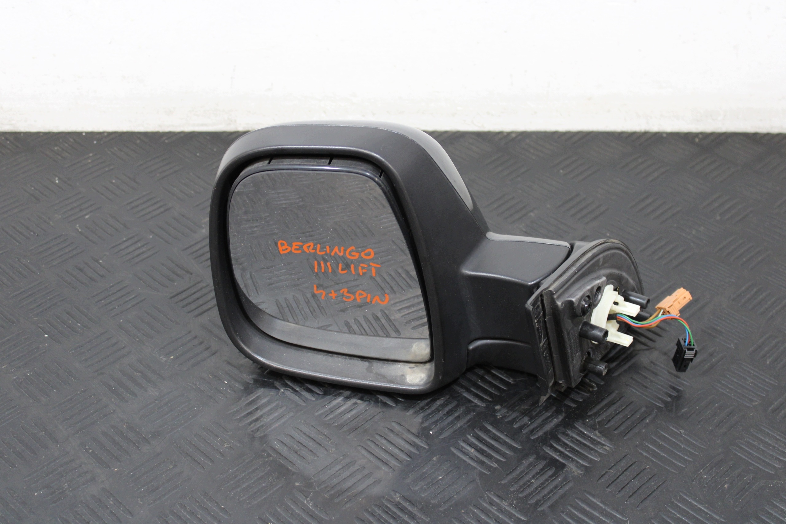 mirror left 7 vertical CITROEN BERLINGO III 3 LIFT