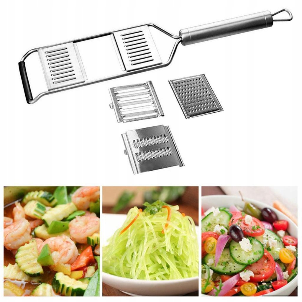 Multi purpose Vegetable Slicer Potatoes Cucumbers Kolor dominujący wielokolorowy