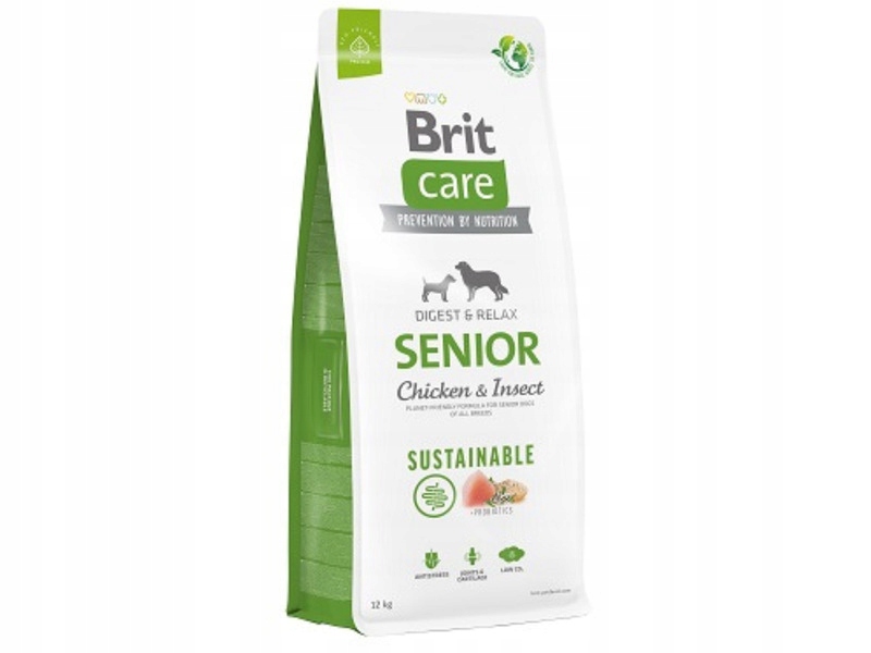 Karma dla psa Brit Senior Kurczak i owady 12 kg