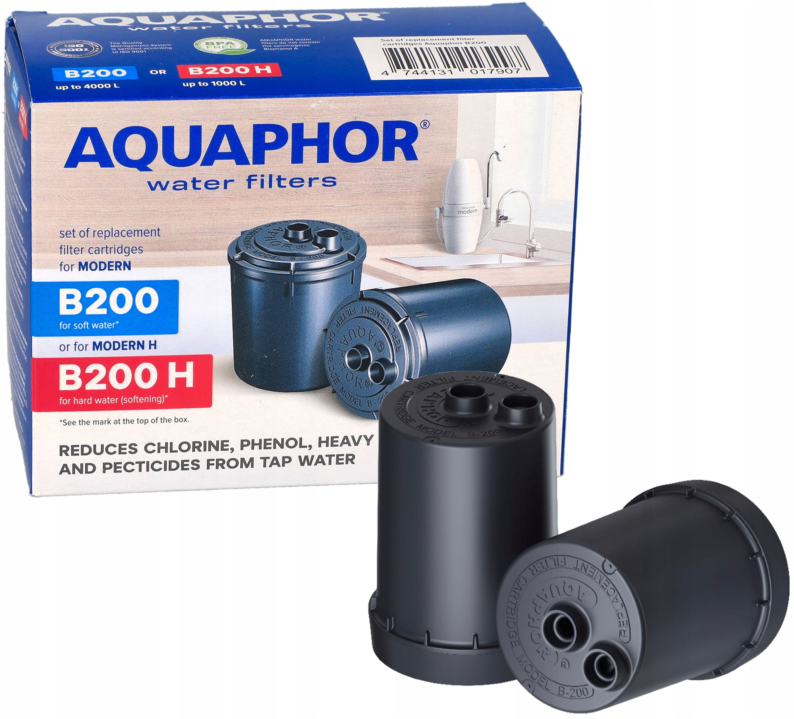 

Filtr B200 Do Aquaphor Modern 2 szt Oryginał