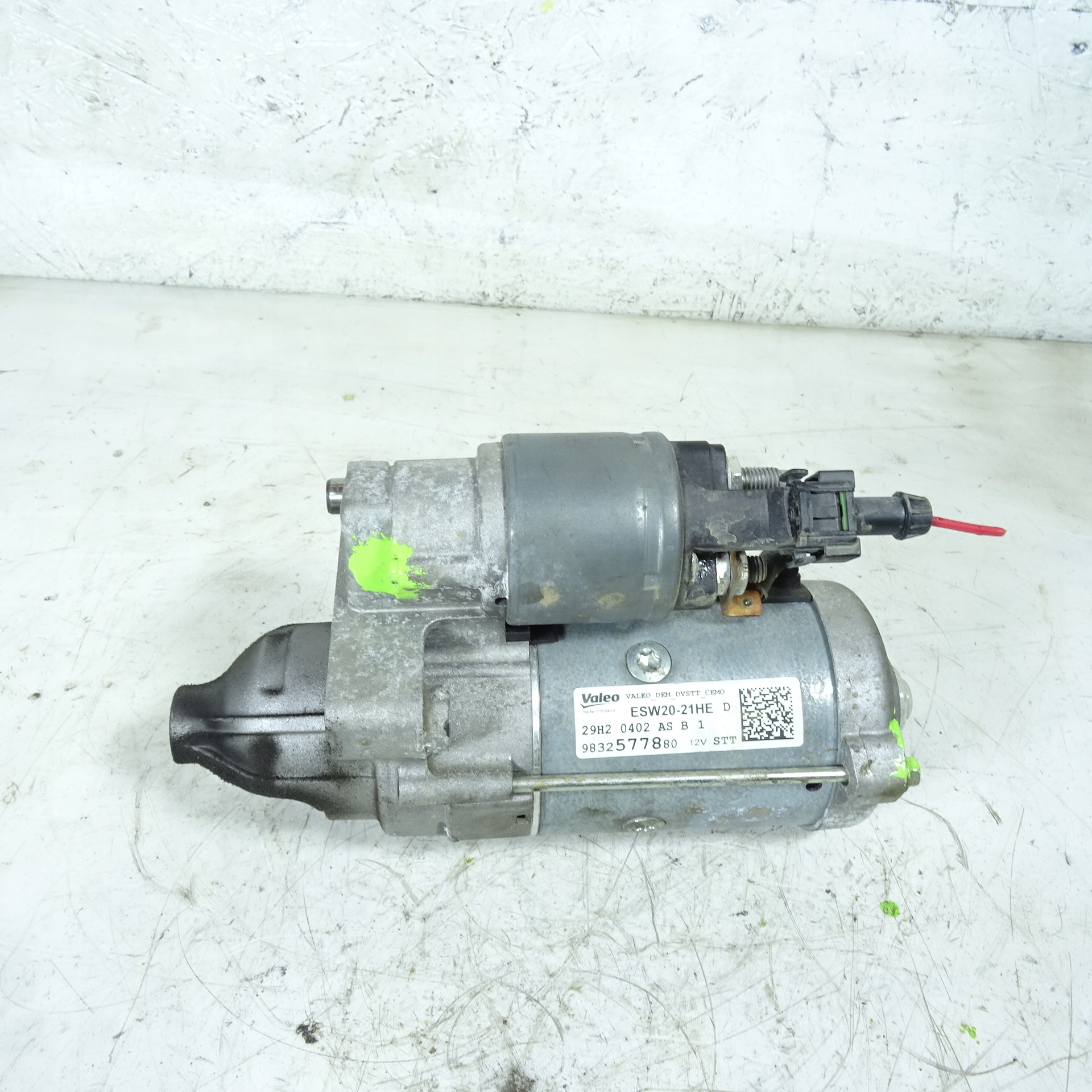 TOYOTA PROACE CITY 1.5D starter 9832577880
