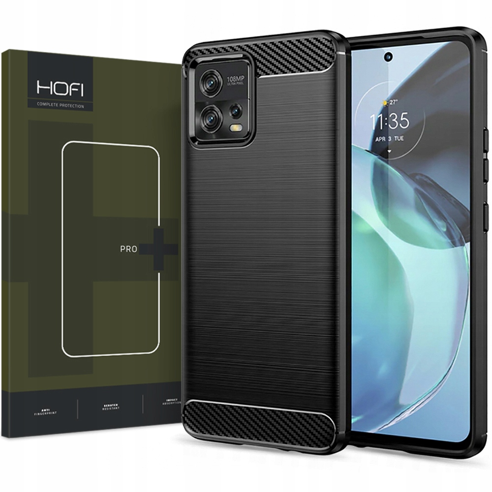 

Tpu Etui Case Cover Na Motorola Moto G72 Szkło