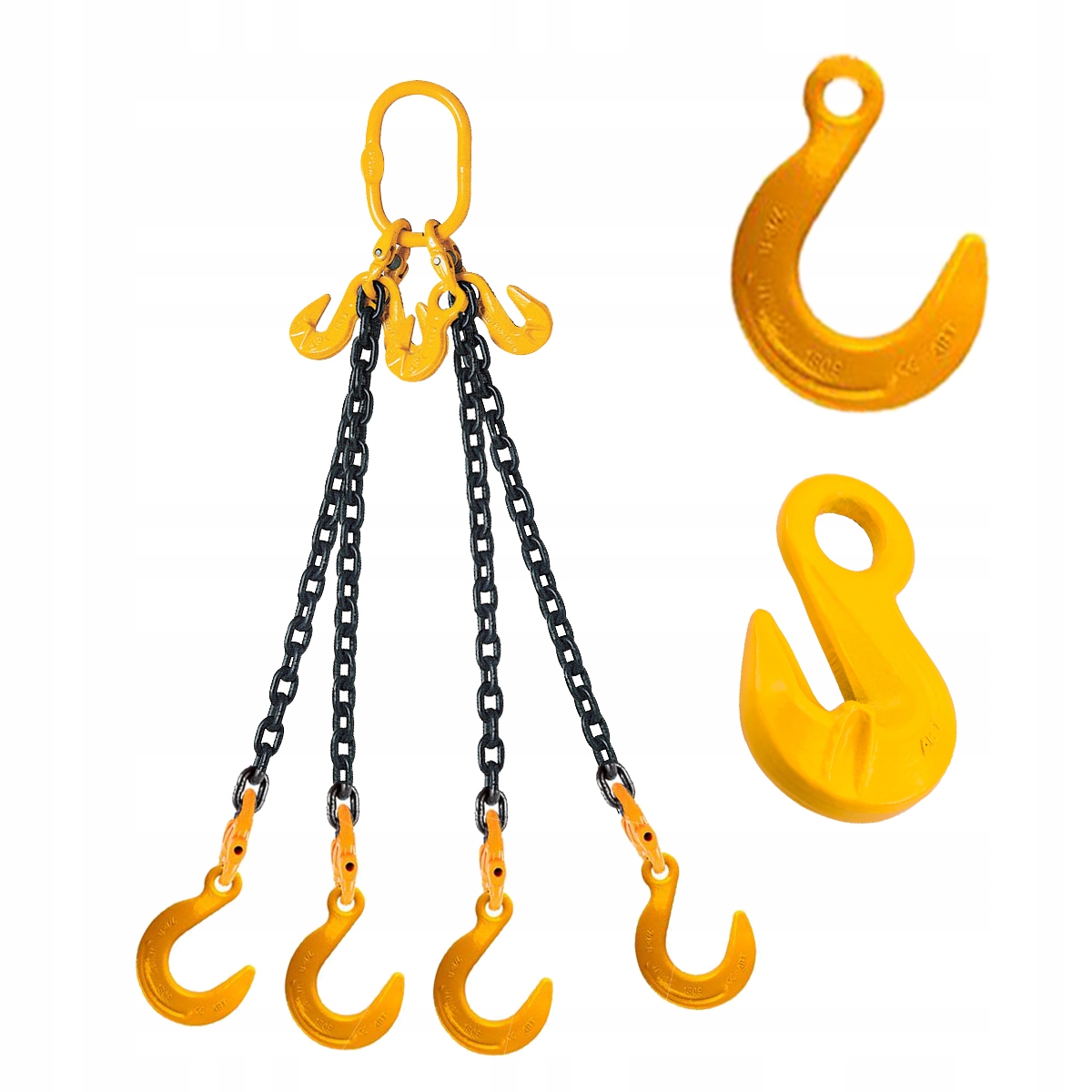 Řetězový závěs Kontejnerový hák 4C 6,7t 2 m