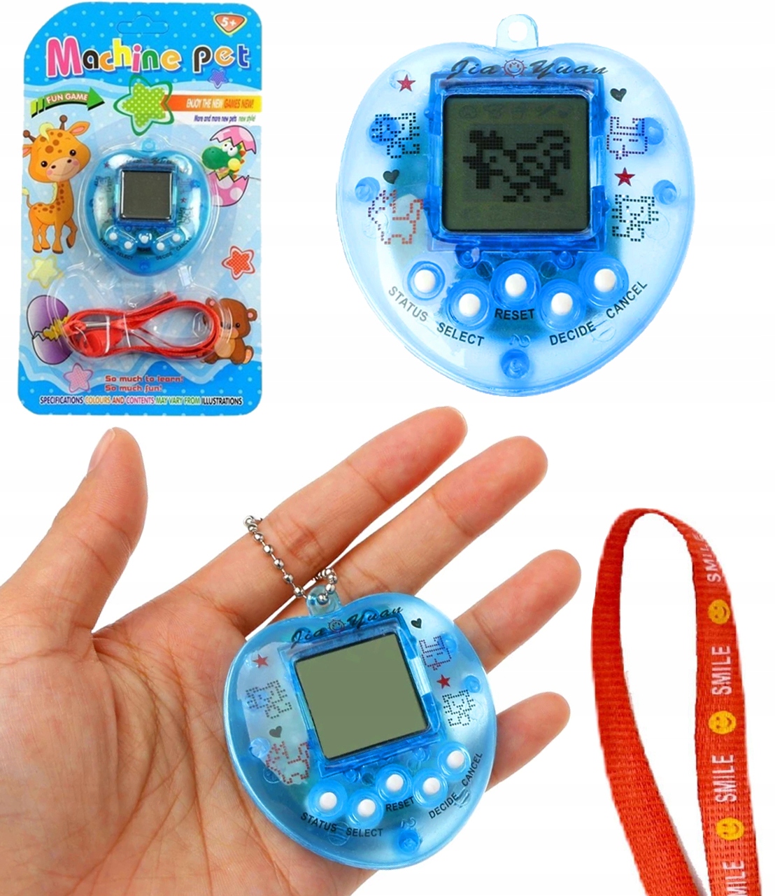 

Tamagotchi Tamagoczi Interaktywne Zwierzątko Smycz