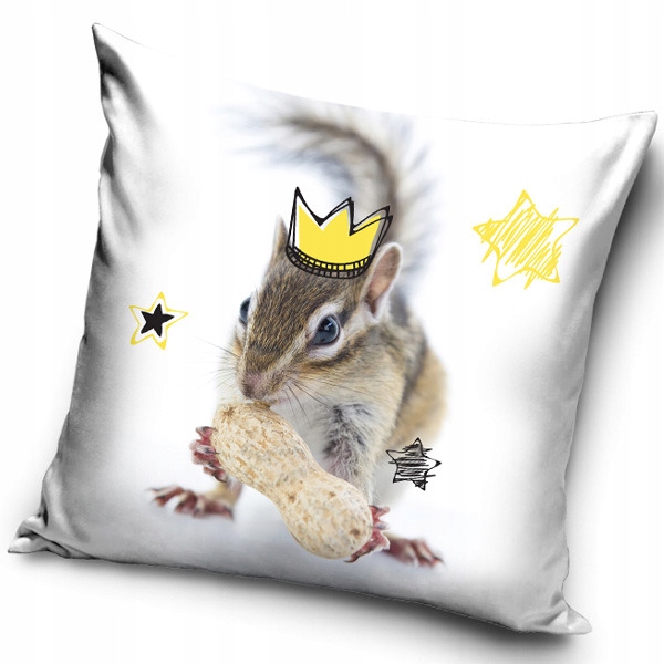 

Poszewka Koszatniczka 40x40 Zwierzęta Przyjaciele