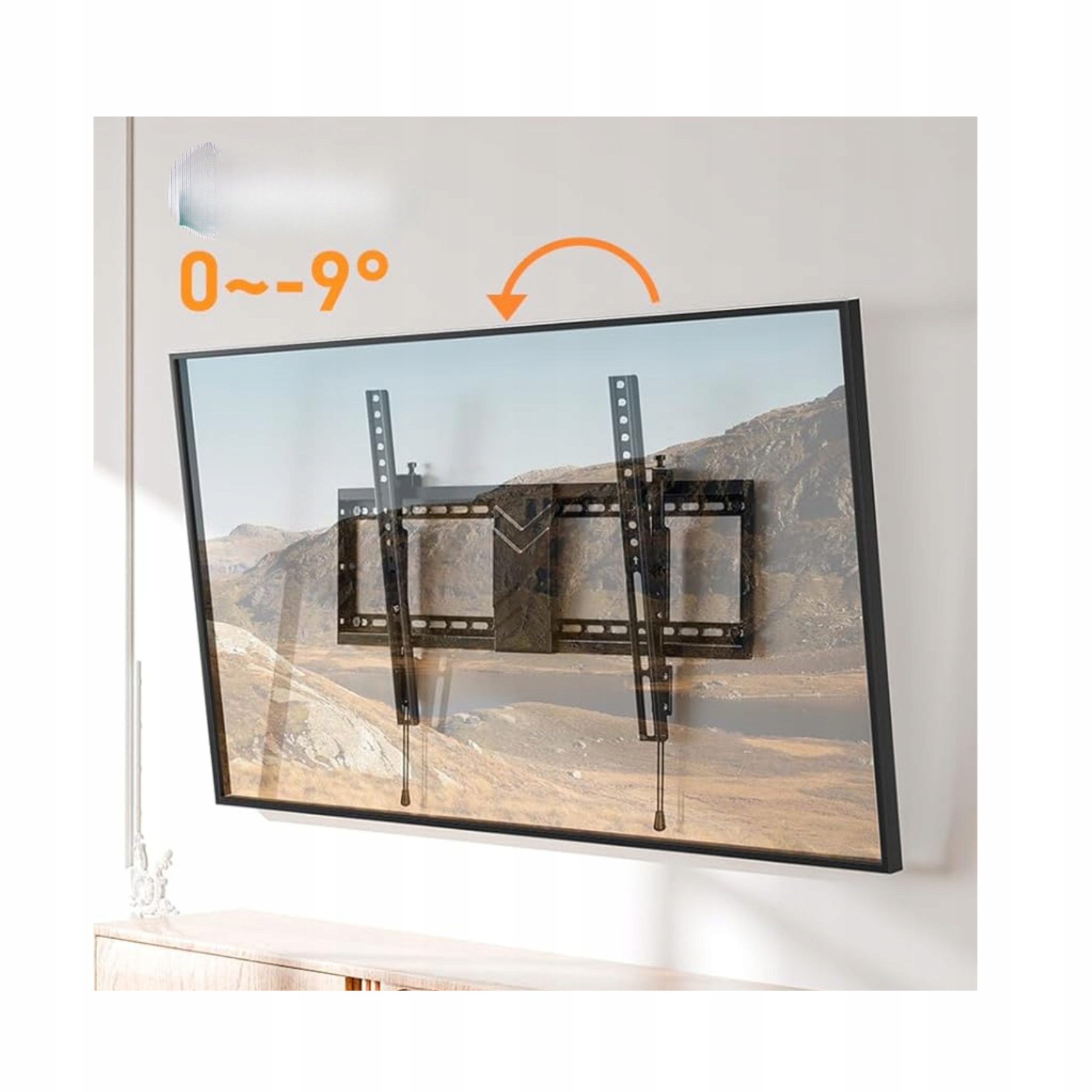 Nástěnný držák Ultra Plochý Nastavitelný Tv Monitor Vesa 600x400