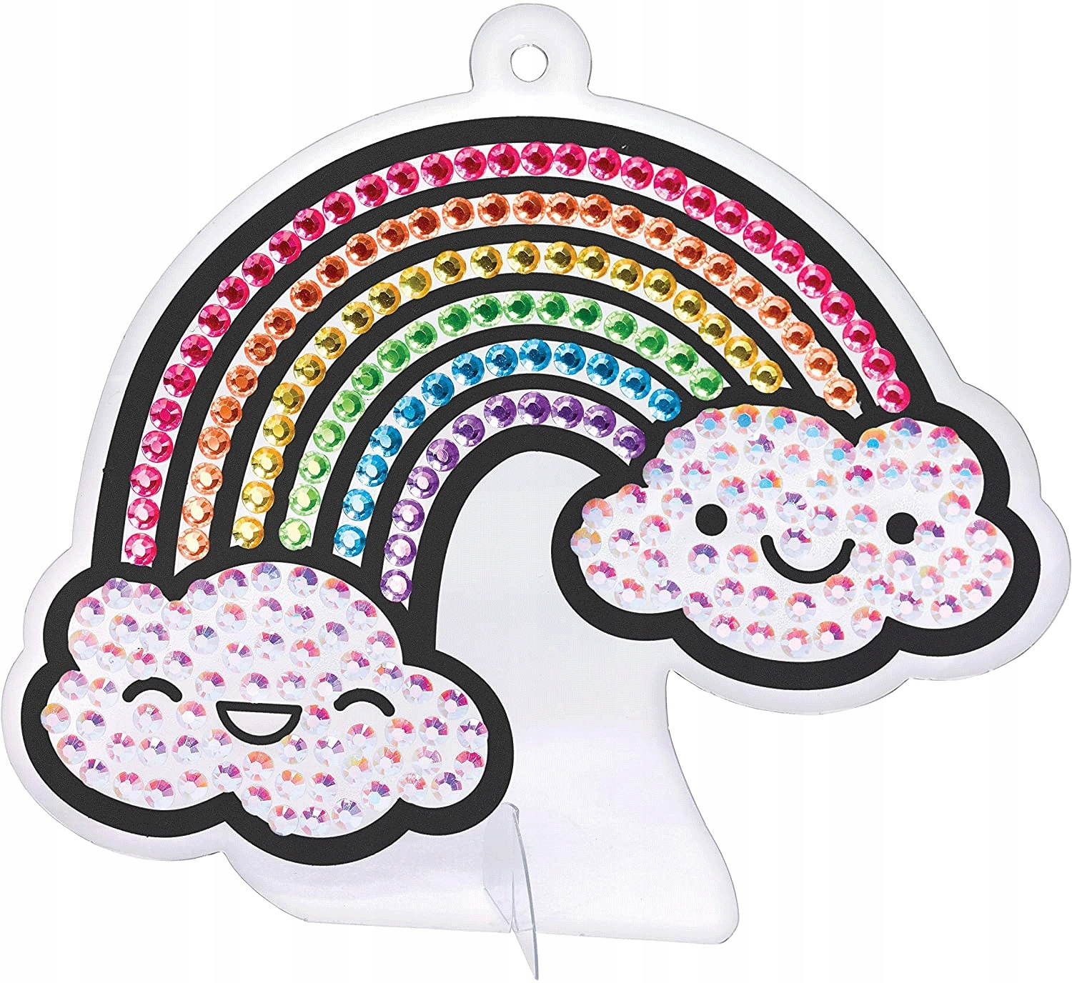 DIAMENT MAGIC BIG GEM MALOWANIE KLEJ ZESTAW 5D 3D Materiał papier plastik