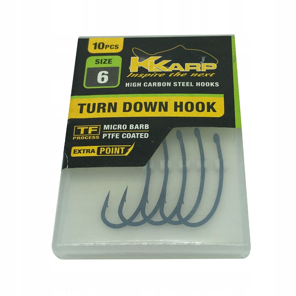 KKarp Haki Turn Down Tf r.6 Barbed 10szt.