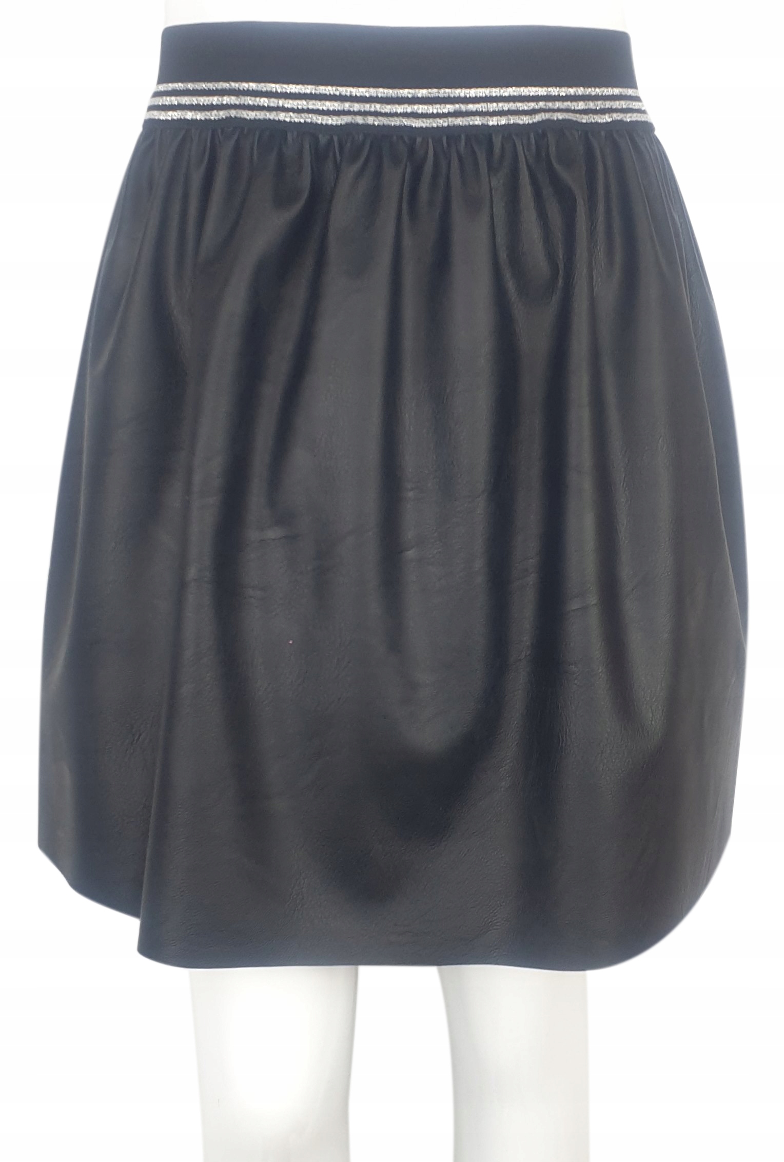 

Spódnica ekoskóra elastyczna długość 38cm R. 134