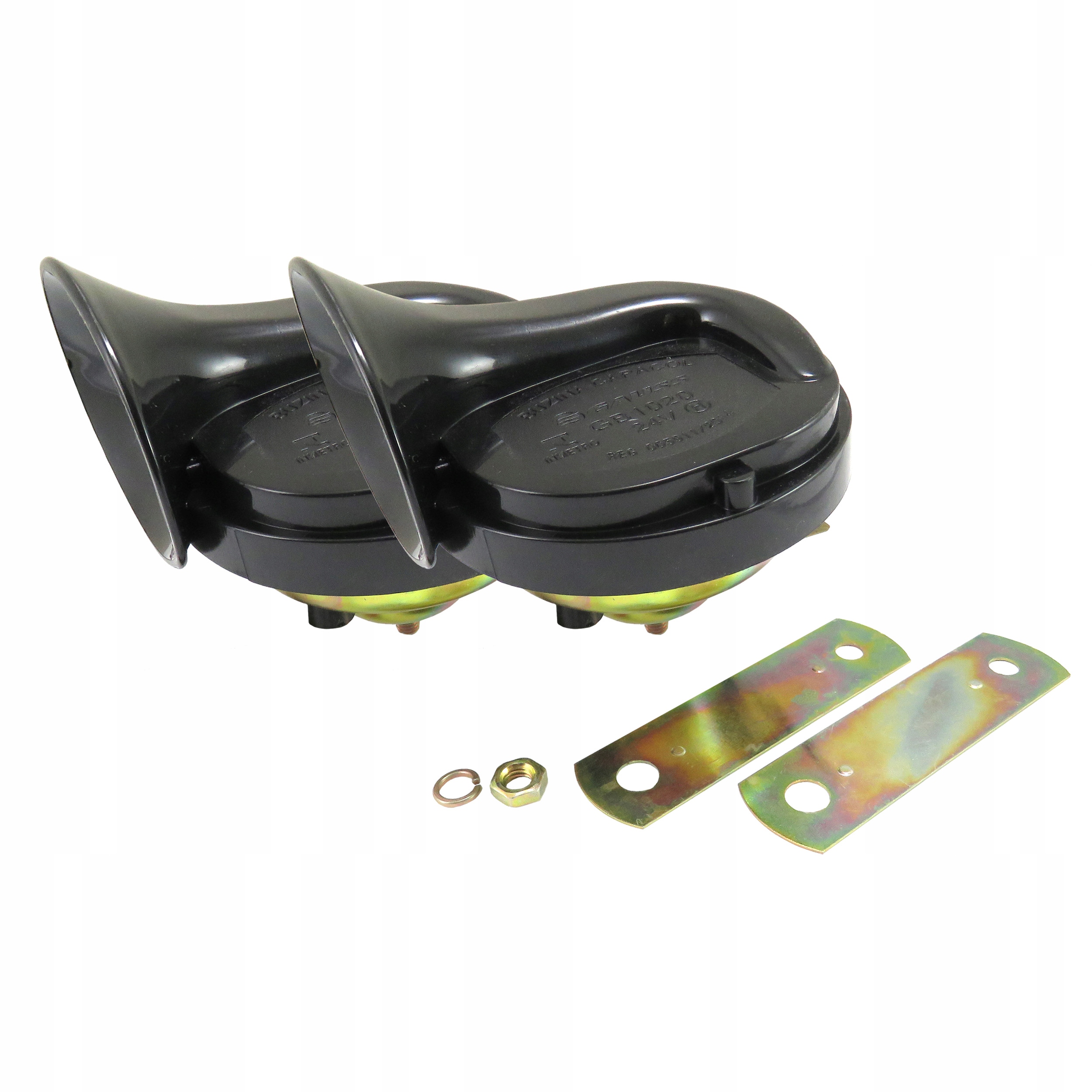 SYGNAŁ DŹWIĘKOWY KLAKSON 24V ŚLIMAK 2SZT 110DB