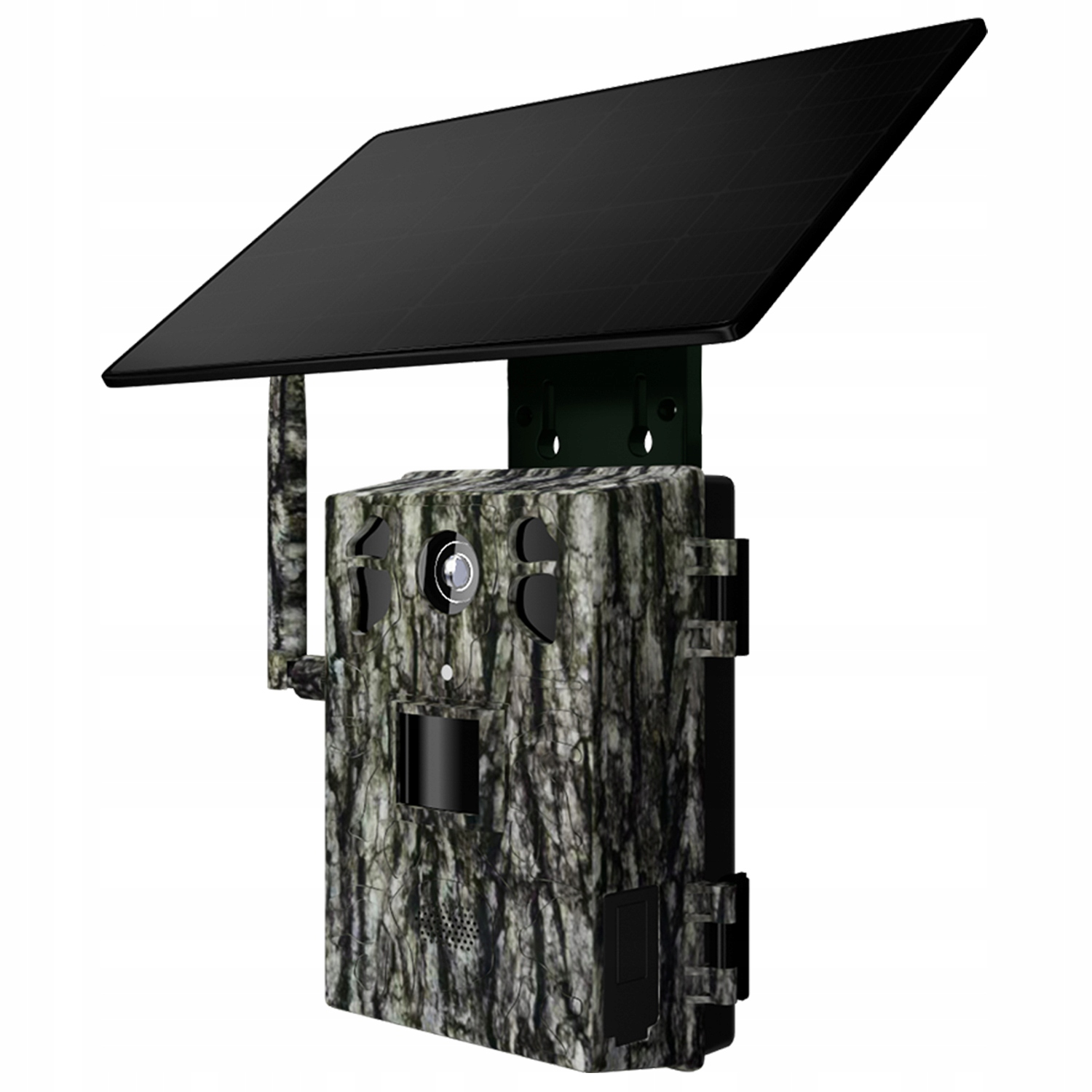 Fotopasca Tophunt H6 Tree Grain 14 Mpx 2K Gps IP66 s solárnym panelom