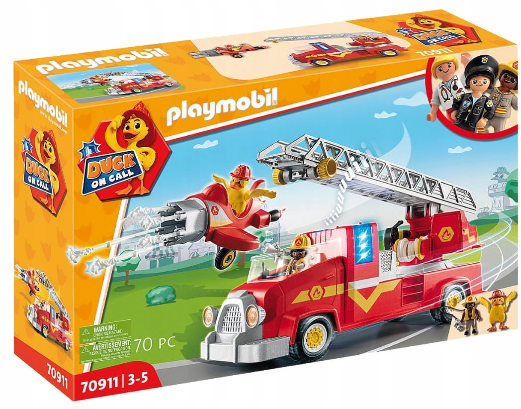 Playmobil Duck On Call 70911 Pojazd straży pożarnej