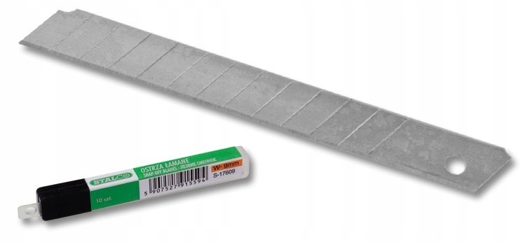 

Stalco Ostrza łamane wymienne do nożyka 18mm 10szt