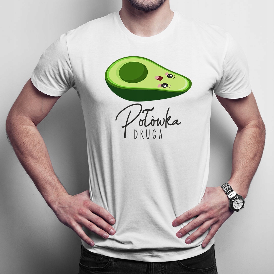 

Druga połówka koszulka dla niego prezent chłopak