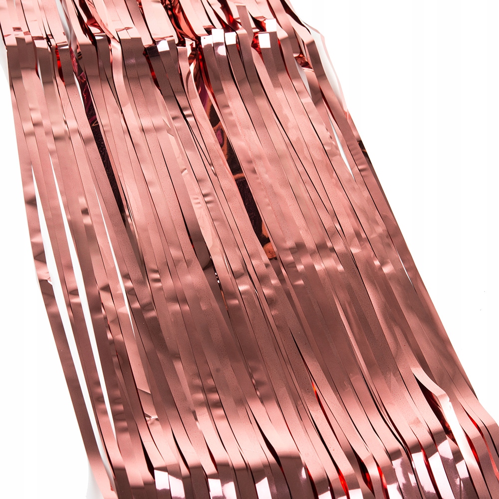 

Kurtyna Dekoracja Zasłona Imprezowa Rose Gold