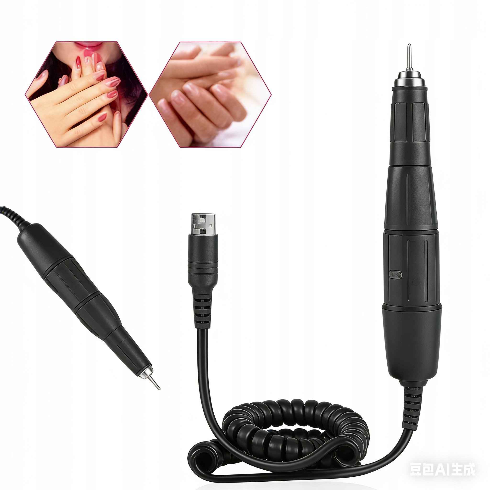 Rukojeť Prostírák Pro Frézku Na Manikúru Pedikúru 35000RPM 2,35 mm