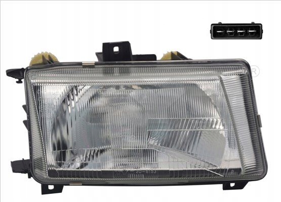 ФАРИ ФАРА ЛІВА 20-6154-05-2 TYC VW