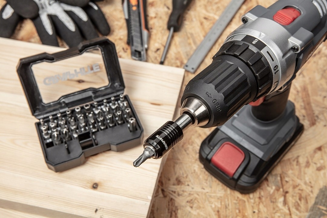 GRAPHITE ZESTAW BITÓW SERWISOWYCH BITY KOŃCÓWKI 32szt z uchwytem 56H618 Marka Graphite