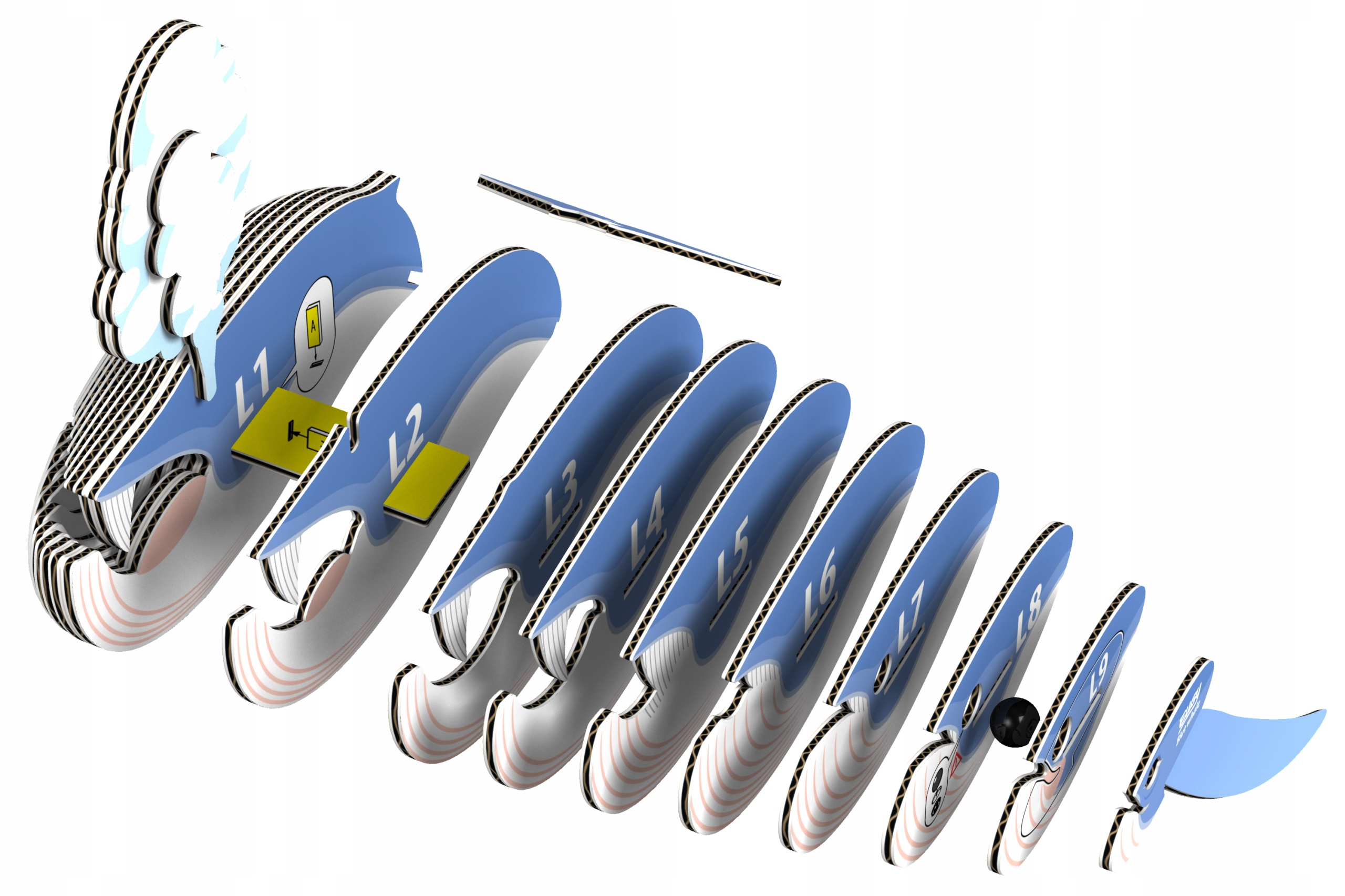Zrób To Sam Wieloryb Płetwal Błękitny Puzzle 3D 6+ Liczba elementów 1