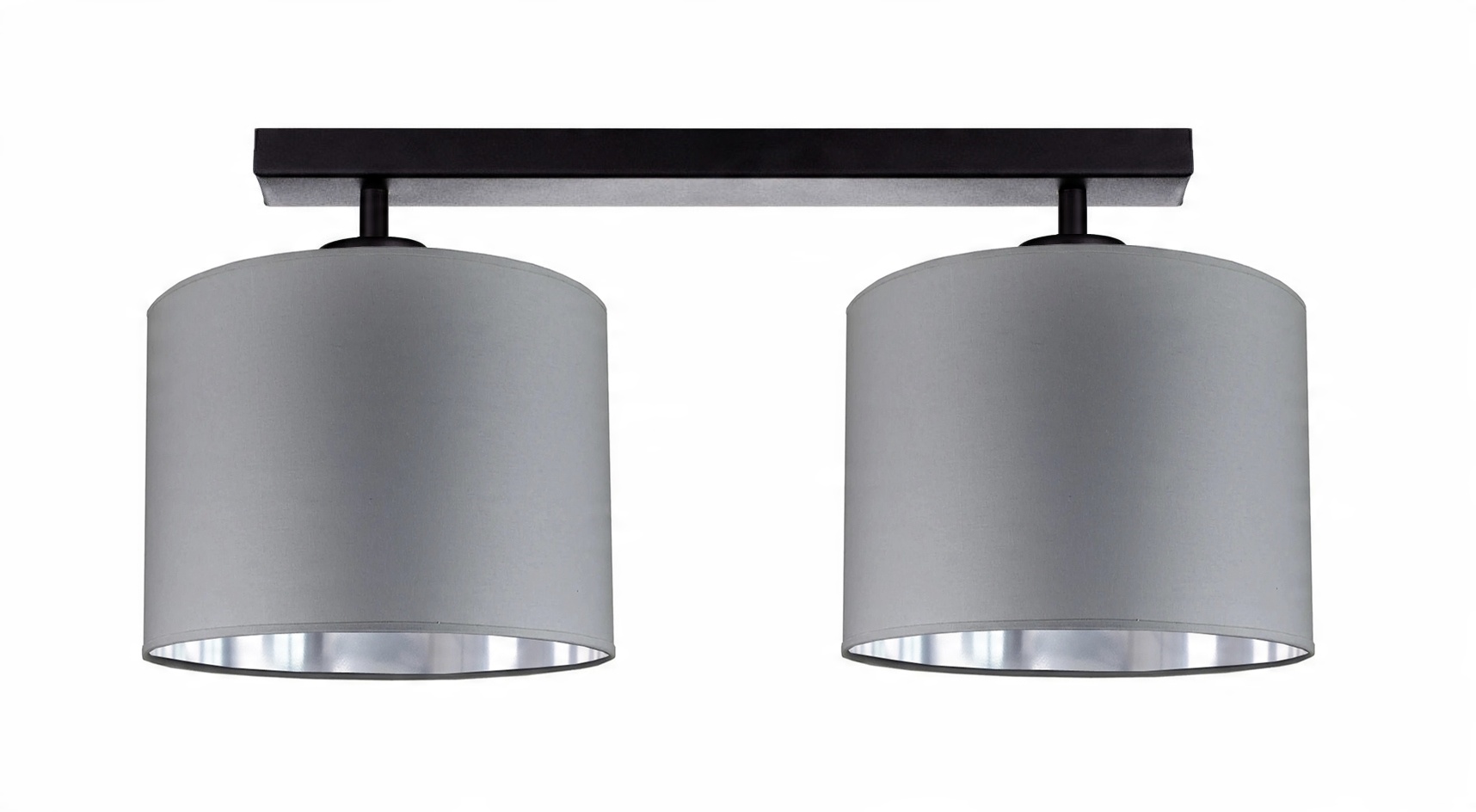 

Lampa Plafon Sufitowa Żyrandol Nowoczesna Szara