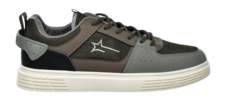 Pánské sportovní boty Big Star obuv RR174547 Tenisky khaki hnědá 44