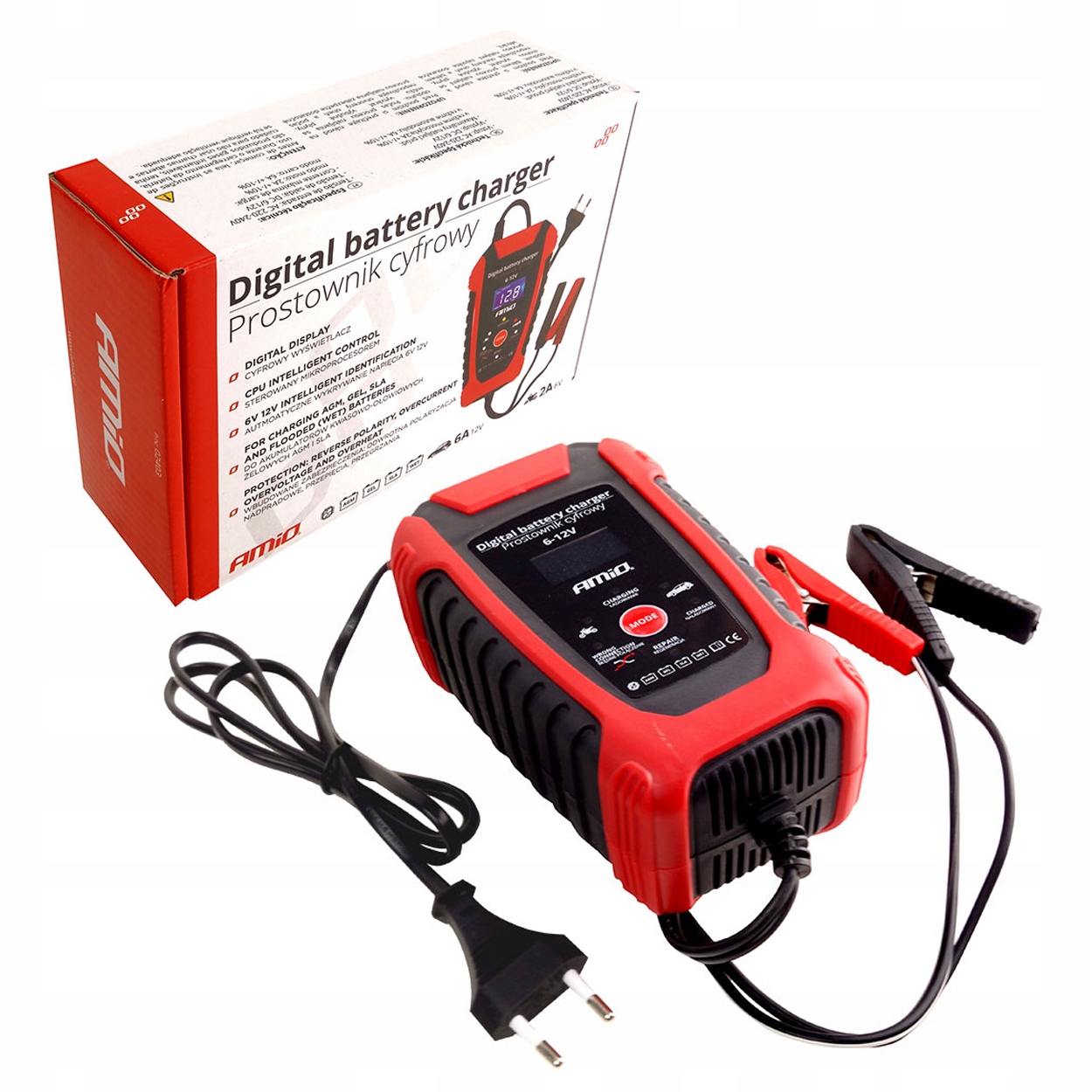 Выпрямитель цифровой Мотоцикл скутер Quad 6/12V 2 / 6A