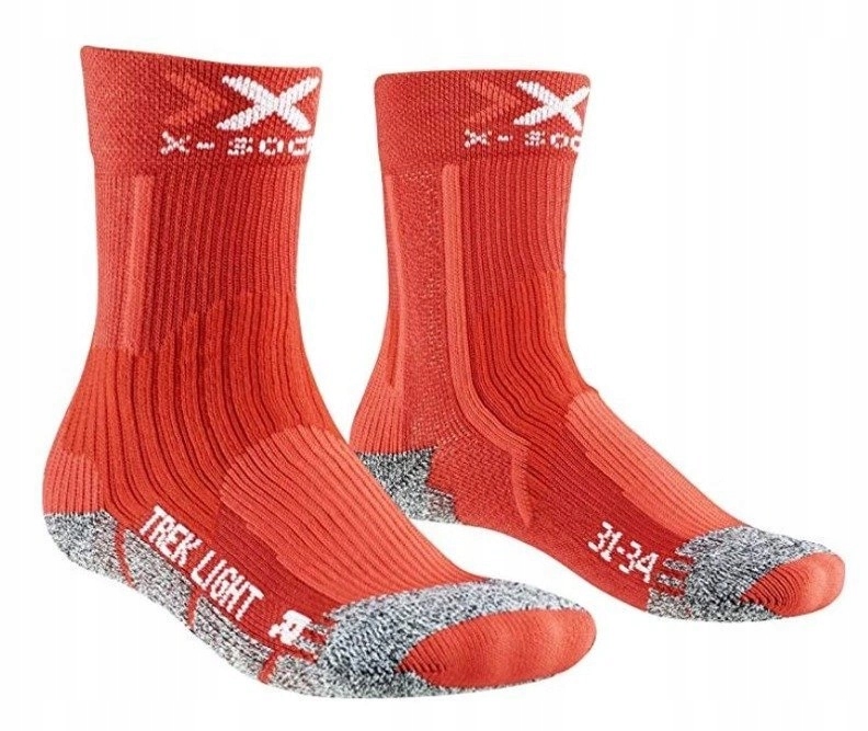 Skarpety X-socks dziecięce wysokie trekkingowe dopasowane r. 24-26