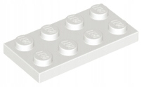 

Lego 3020 Płytka 2x4 biała Nowa (1g)