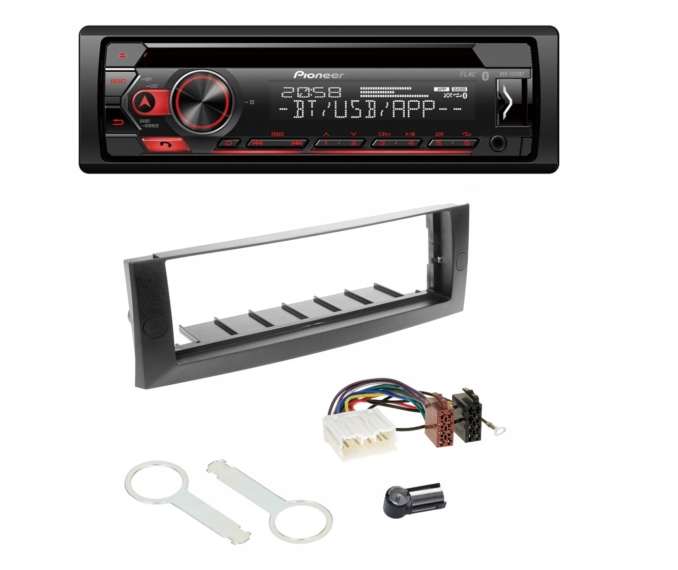 Pioneer DEH-S320BT Autorádio s Bluetooth CD Aux pre Mitsubishi Colt