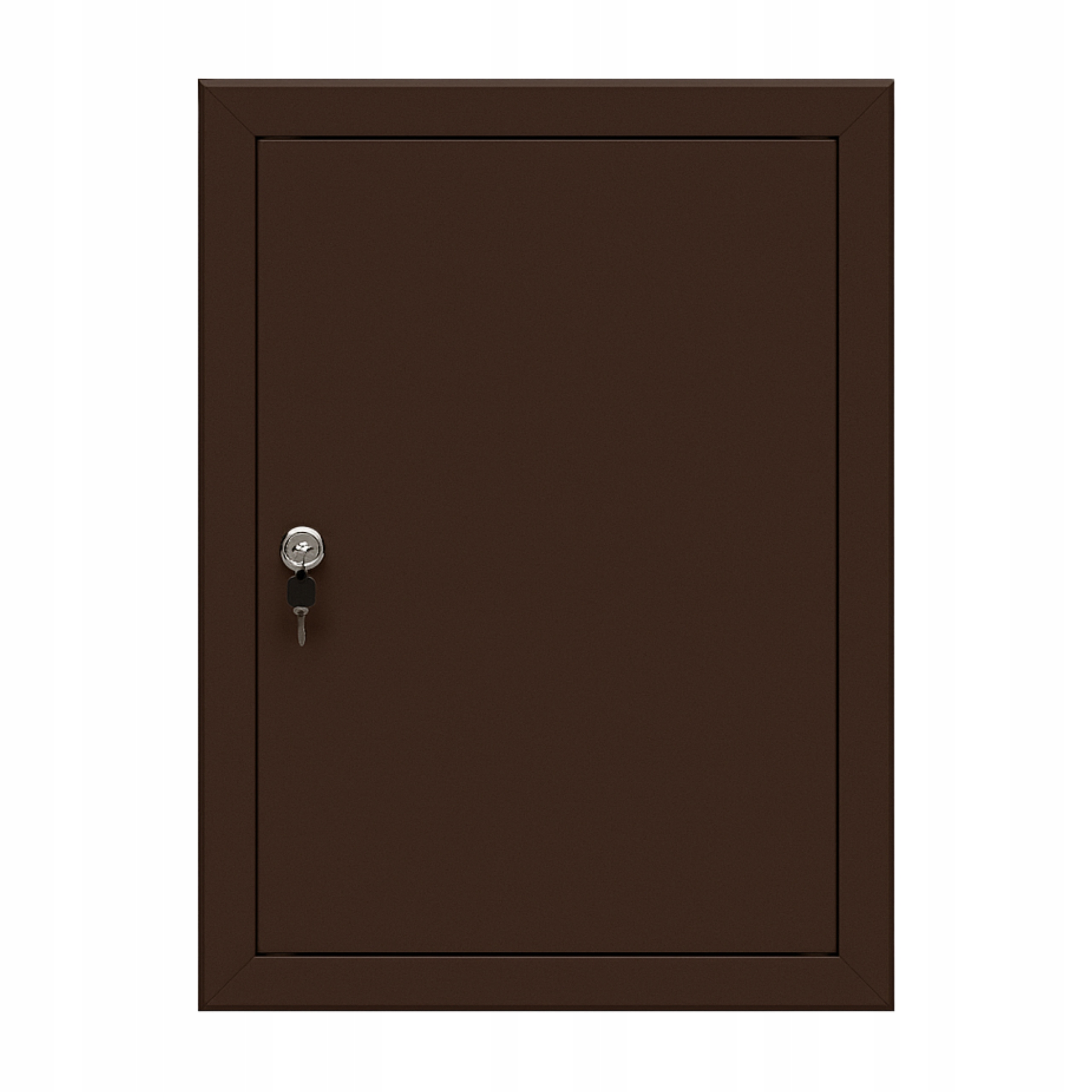 Revizní dvířka kovová Hnědá RAL8017 Revizní klapka 30x60cm Zámek