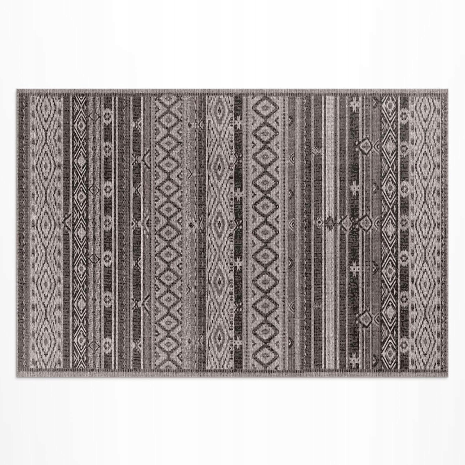 Koberec koberec na Terasa Balkon Indiánské vzory imitace tkaniny 60x90 cm