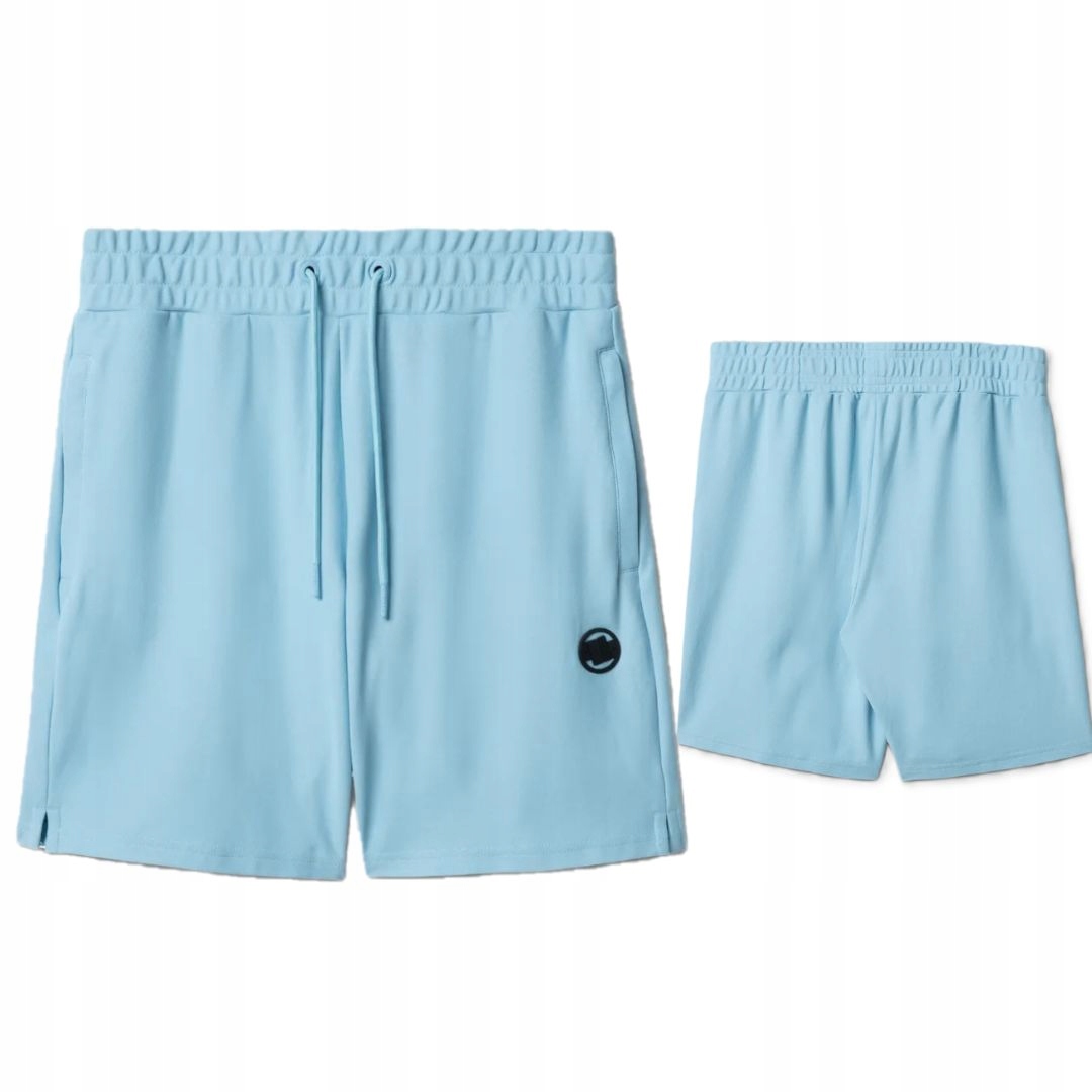 Pitbull West Coast Pánské Teplákové Kraťasy Pique Rockey Modré XXL