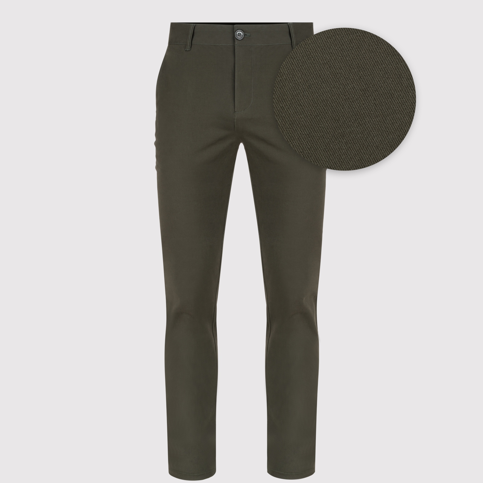 Zelené pánské ležérní kalhoty Pako Lorente vel L34 W32