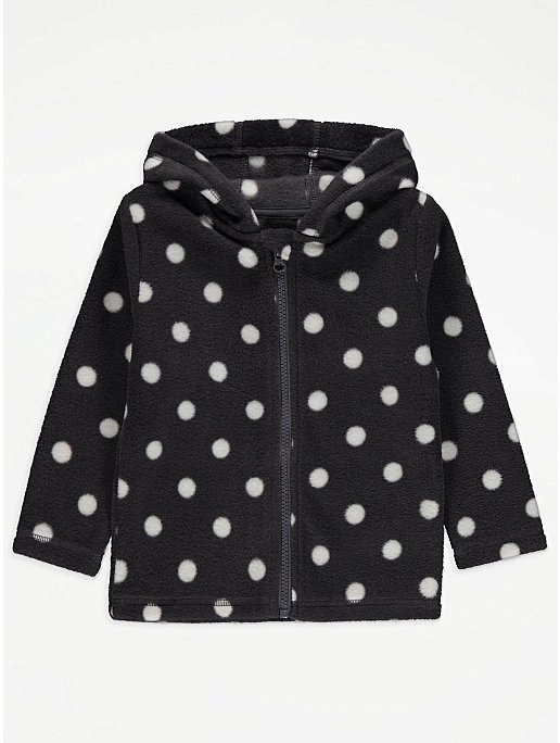 

George rozpinana bluza z kapturem polar 116-122