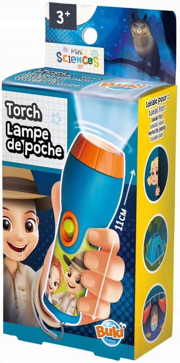 Latarka Led dla dzieci +3 Buki