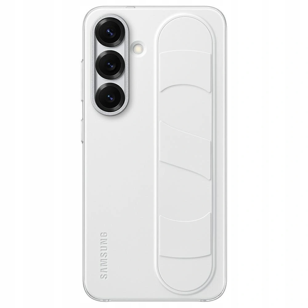 Puzdro Samsung Standing Grip pre Galaxy S25 biele