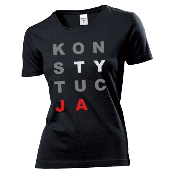 

Koszulka damska Konstytucja Protest c XL